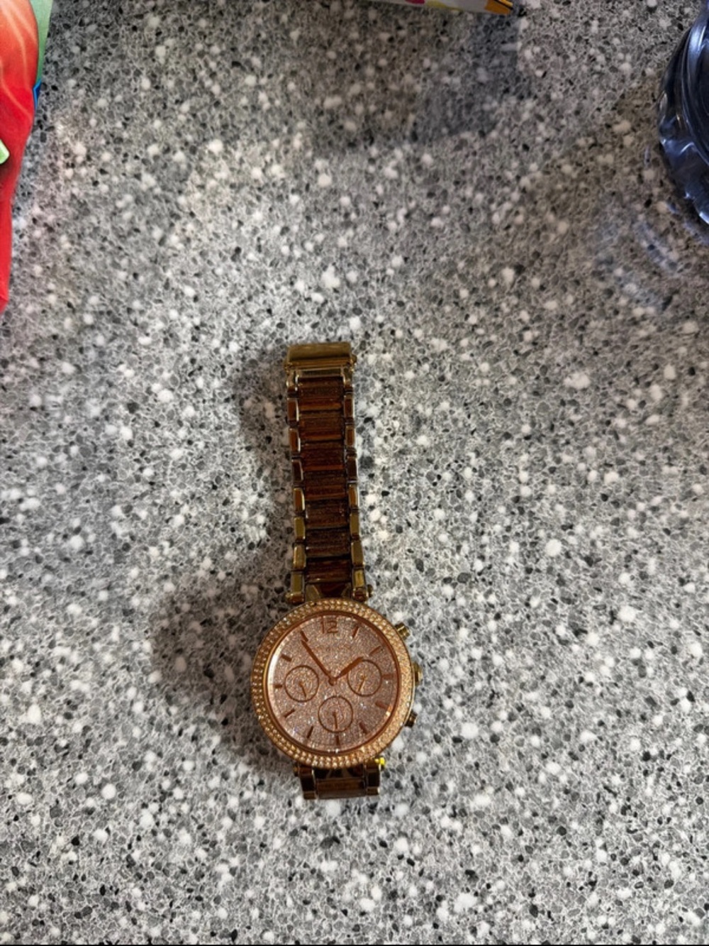 Gold Michael Kors watch